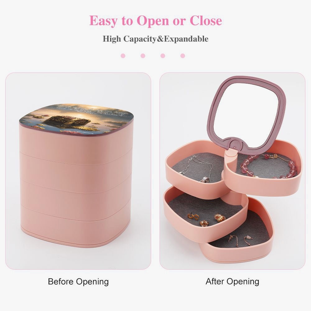 Abundance Layer Rotating Jewellery Organiser