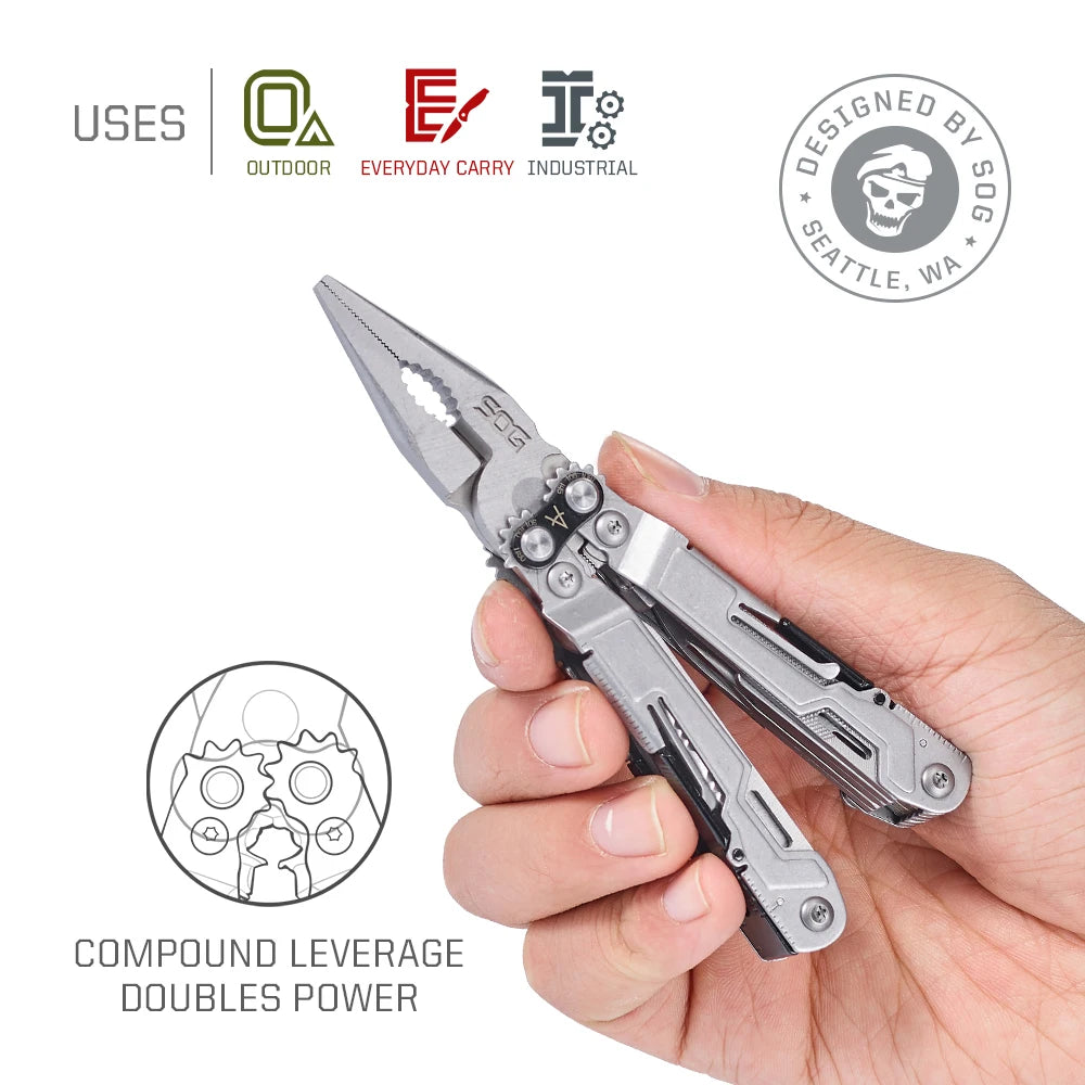 Tactical Multi-Tool with Folding Pliers & Knife