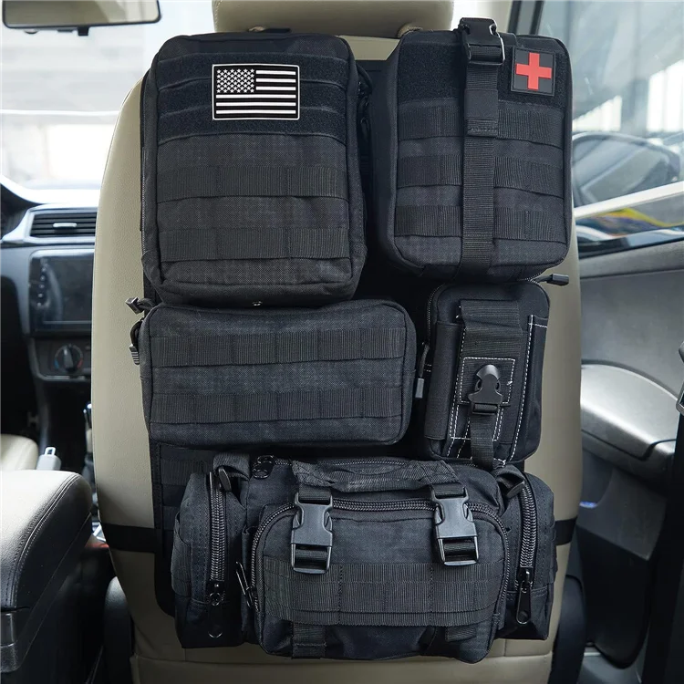 Tactical Car Seat Back Organizer