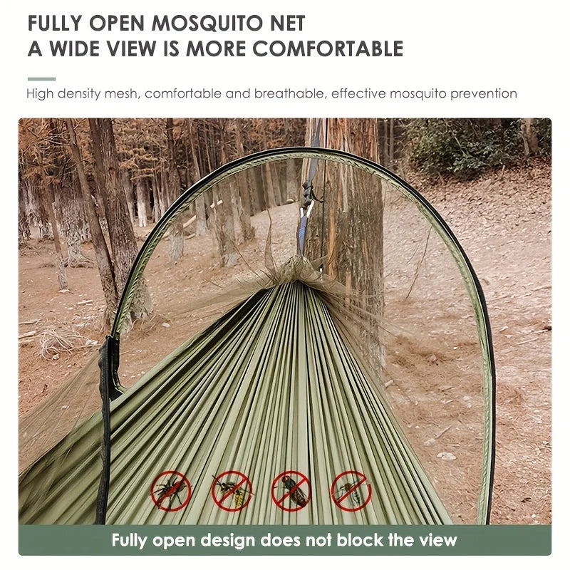 Quick Deploy Nylon Hammock