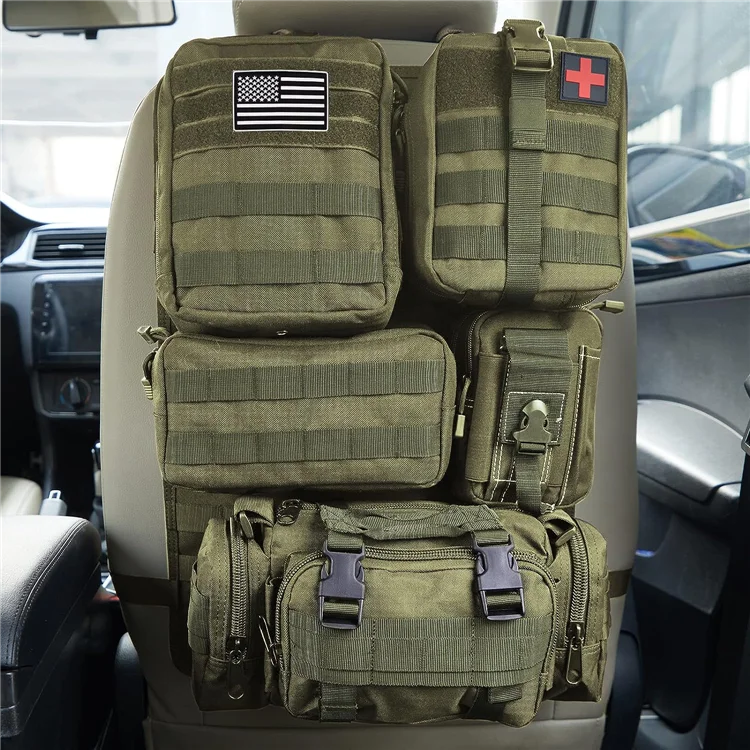 Tactical Car Seat Back Organizer