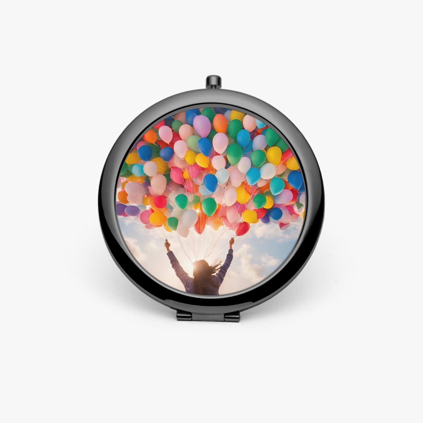 Shared Happiness Compact Mirror