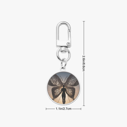 Forgive Metal Keychain