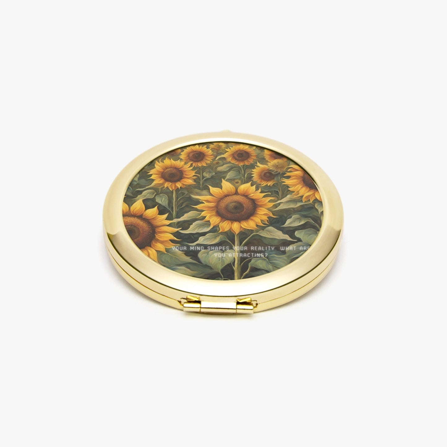 Flower Compact Mirror