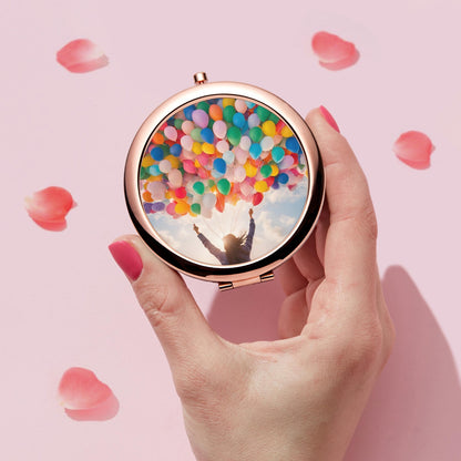 Shared Happiness Compact Mirror