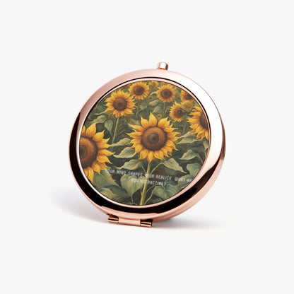 Flower Compact Mirror