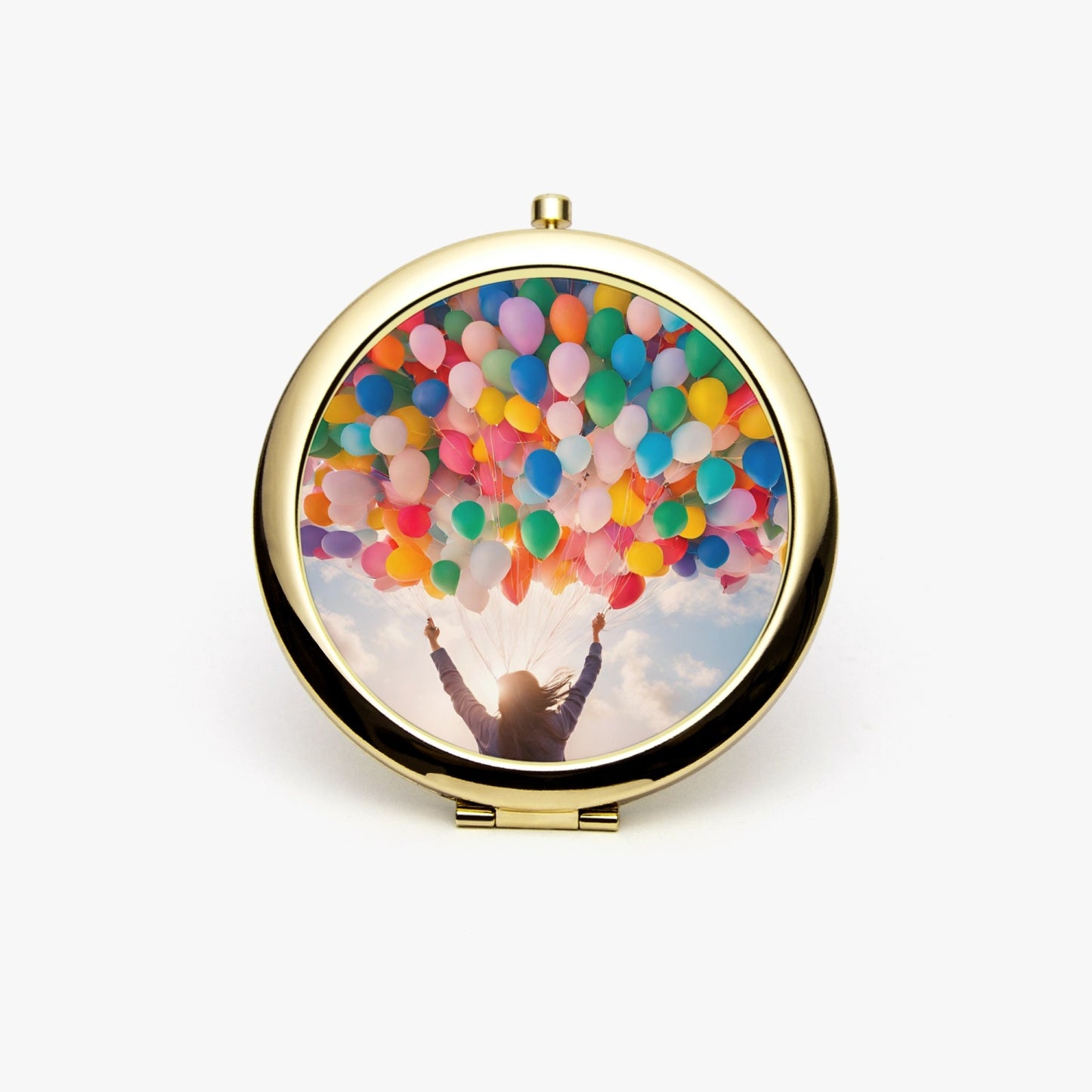 Shared Happiness Compact Mirror