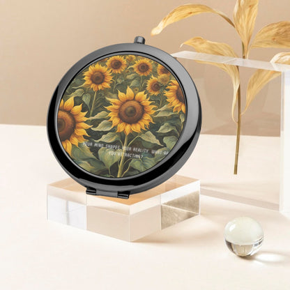 Flower Compact Mirror