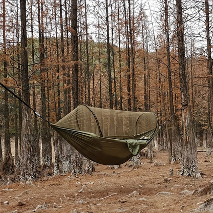 Quick Deploy Nylon Hammock