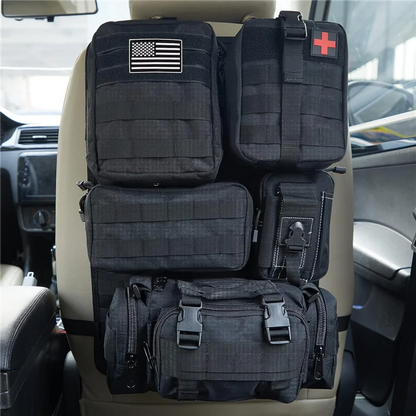 Tactical Car Seat Back Organizer
