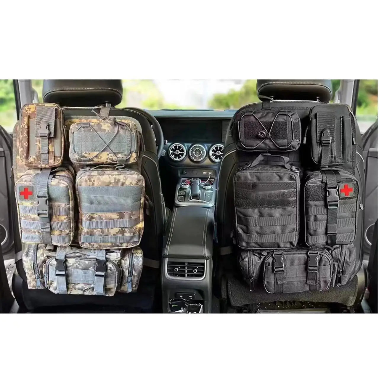 Tactical Car Seat Back Organizer