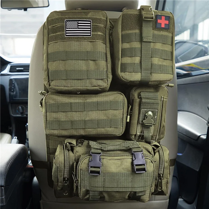 Tactical Car Seat Back Organizer