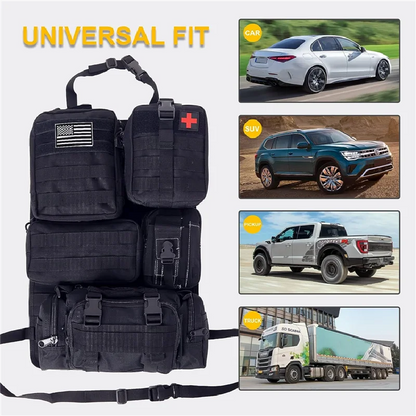 Tactical Car Seat Back Organizer