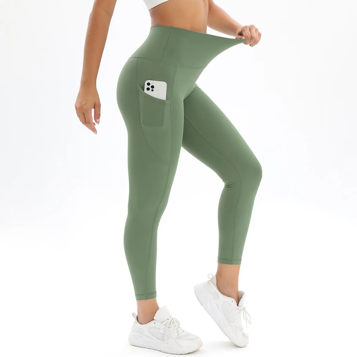 Fitness Gym Leggings With Pockets For Women