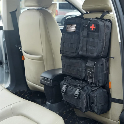 Tactical Car Seat Back Organizer