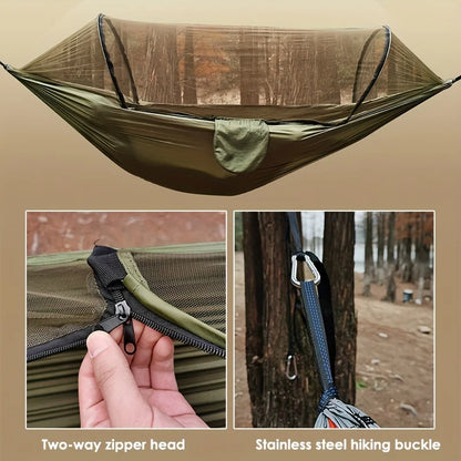 Quick Deploy Nylon Hammock