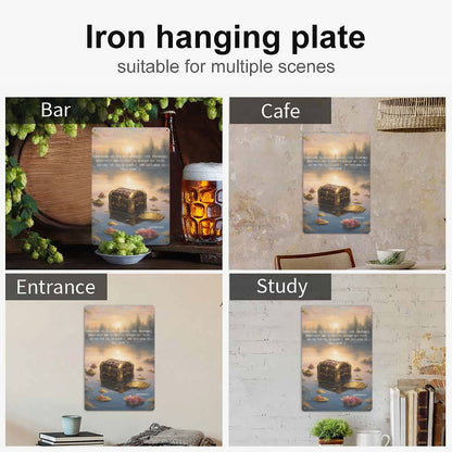 Abundance Metal Tin Signs