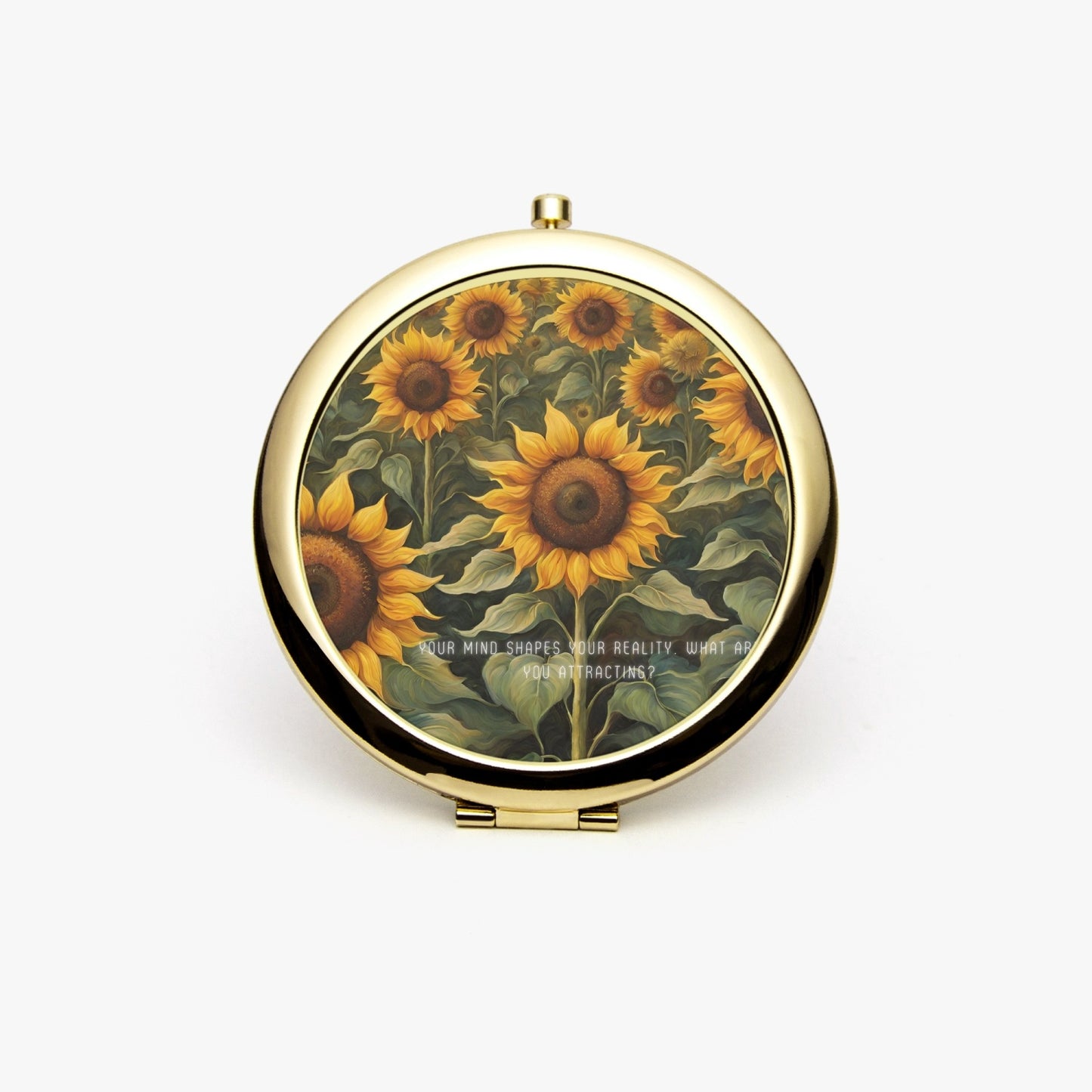 Flower Compact Mirror