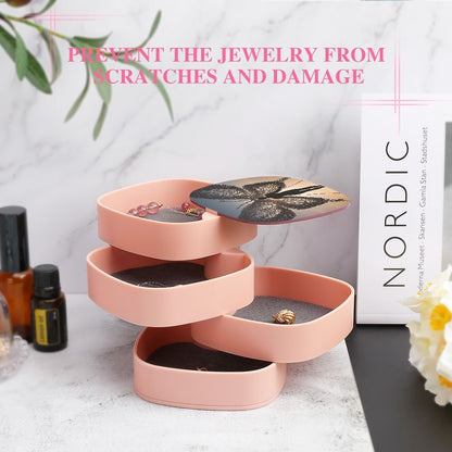 Forgive 4-Layer Rotating Jewellery Organiser