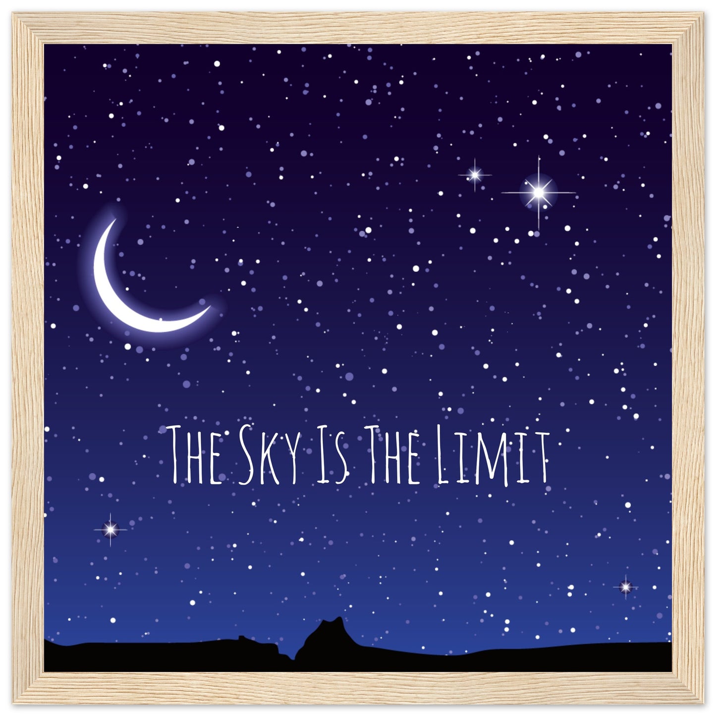 The Sky Is The Limit Frame