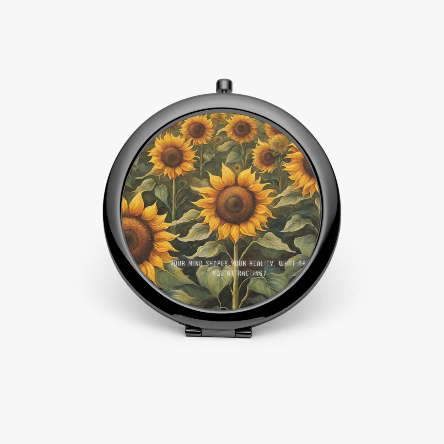 Flower Compact Mirror