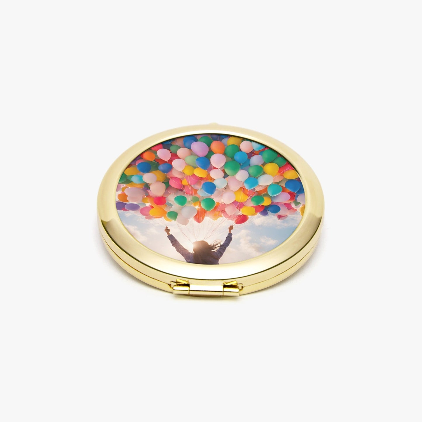 Shared Happiness Compact Mirror