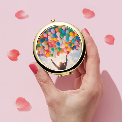 Shared Happiness Compact Mirror